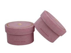 Round paper jewelry box