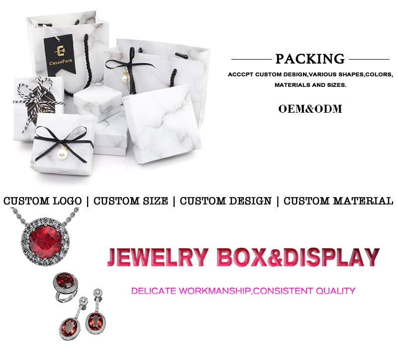 JDB049 black paper jewelry box