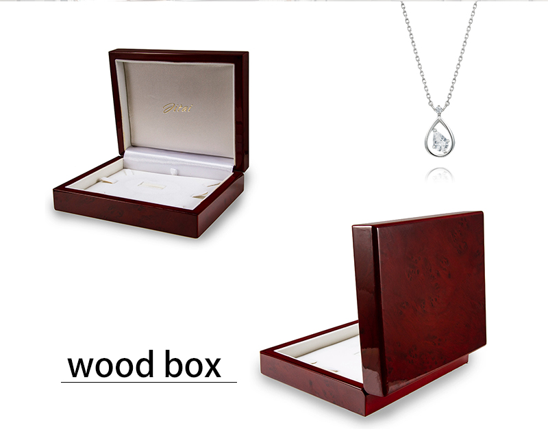 JWB019 unfinished wood jewelry box bulk