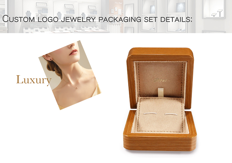 JWB021 wood jewelry box for earrings