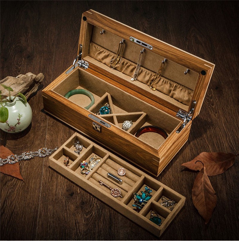 JWB038 wood jewelry box kits woodworking