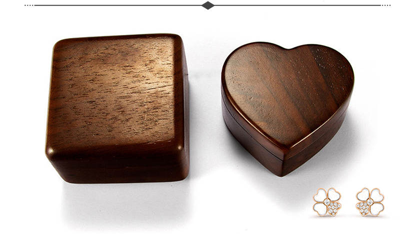 JWB047 wood jewelry box heart