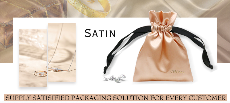 JPD055 satin drawstring bag for jewelry