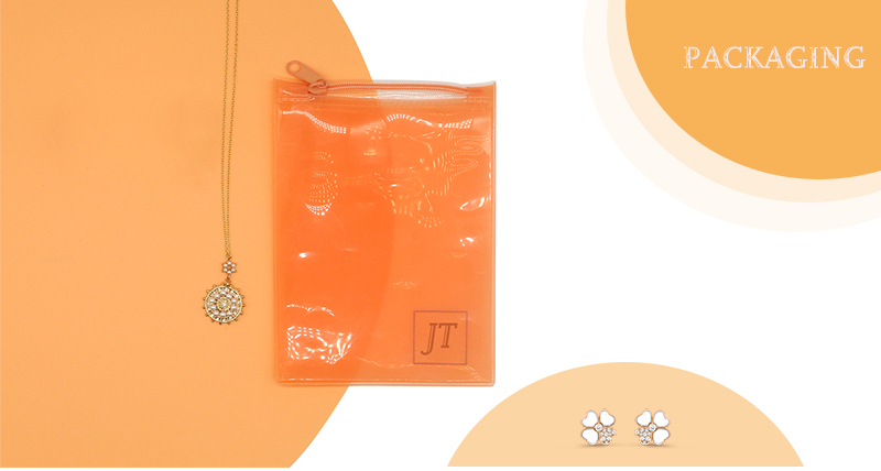 JPZ007 plastic zip jewelry bags