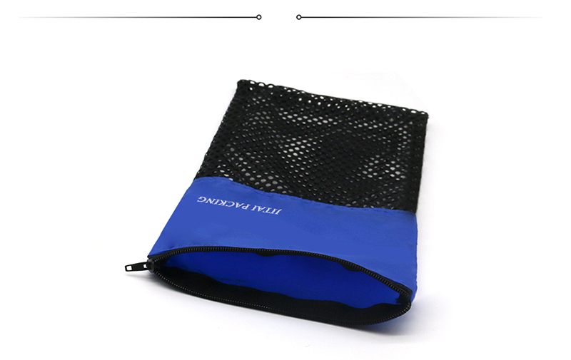 JPZ010 small zip bags with mesh