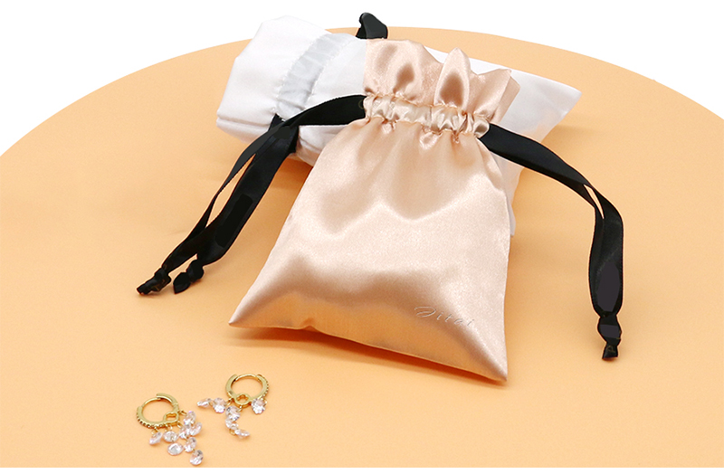 JPD073 satin drawstring jewelry bags