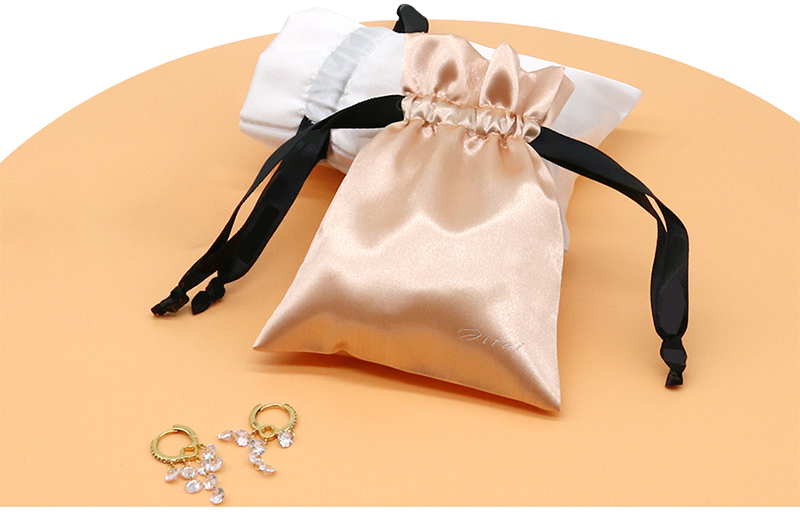 JPD073 satin drawstring jewelry bags