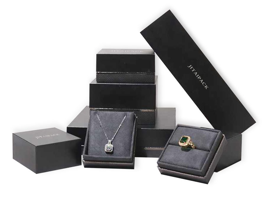 JTB036 Suede Pendant Box And Ring Box