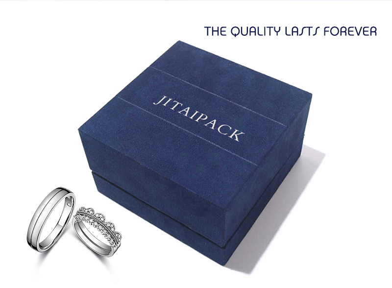 JPB100 Branded Logo Embossing Ring Box