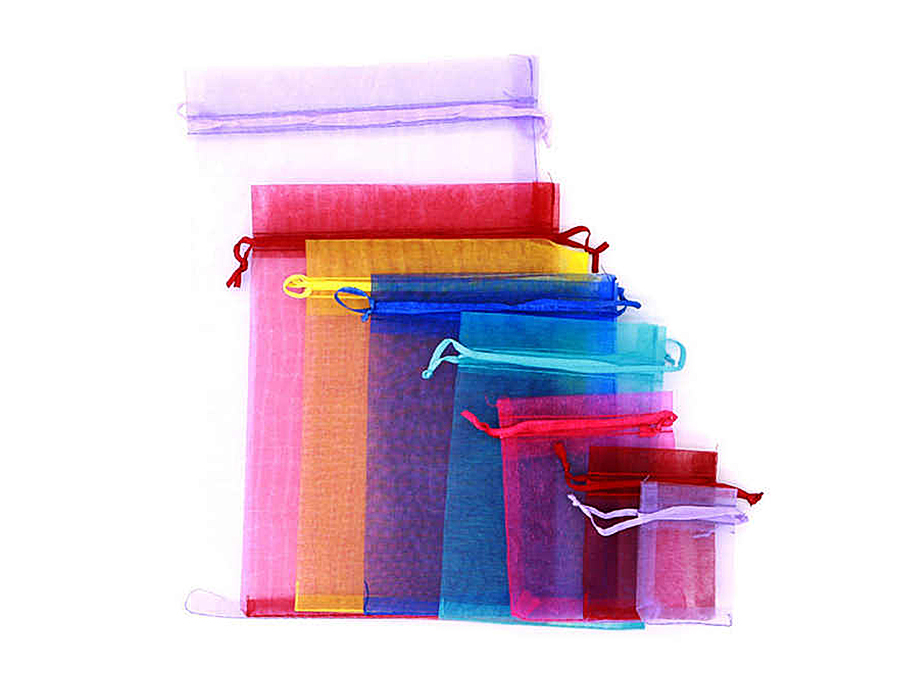 JPD095 Organza drawstring bags