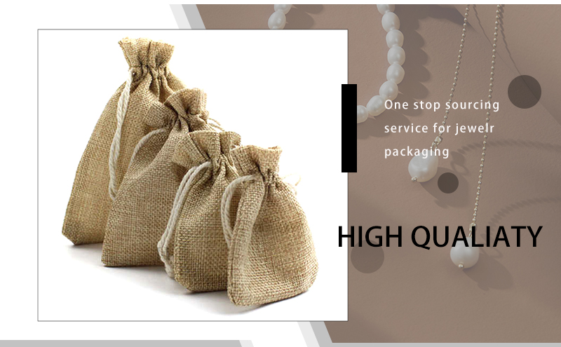 JPD101 Jewelry jute bags