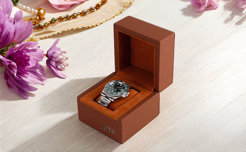 WPB035 leather suede box for watch