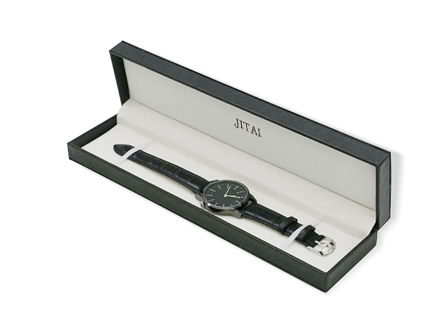 WPB048 black luxury leather watch box