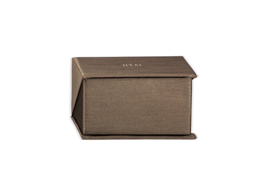 JFB042-6 tan brown jewellery packaging box