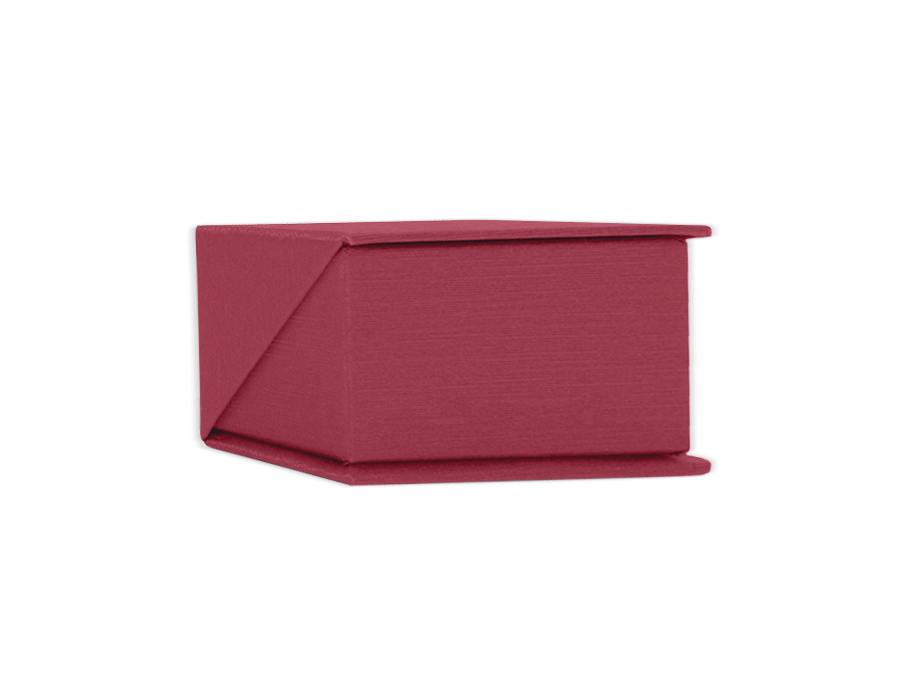 JFB042-7 carmine flap jewelry packing box