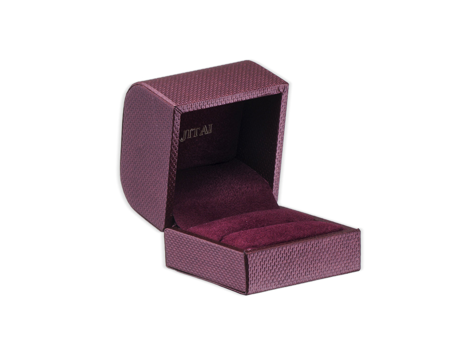 JPB132-4 burgundy red jewelry box