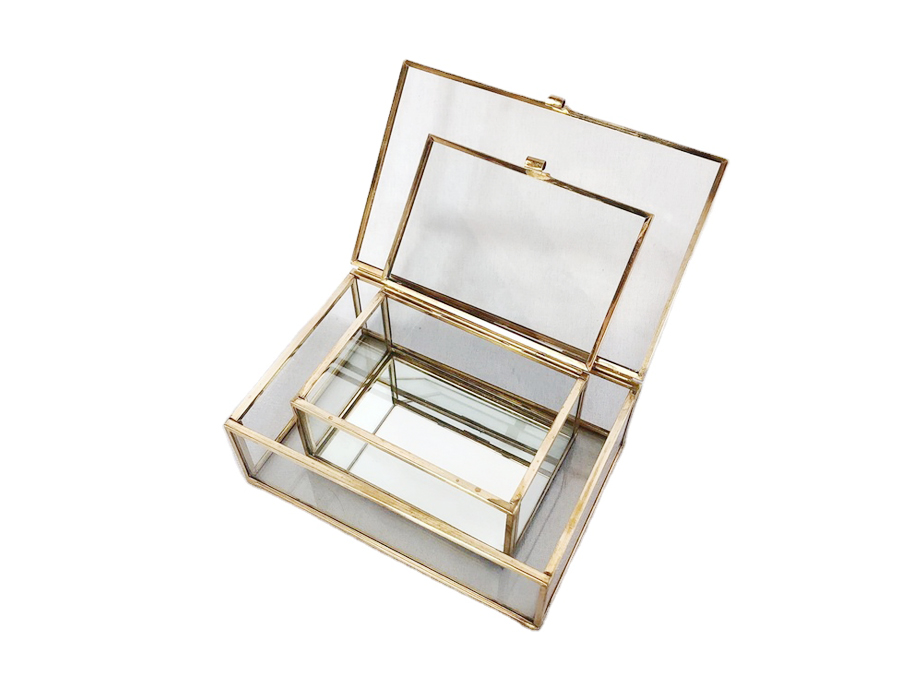 JCB003 transparent jewelry box packaging