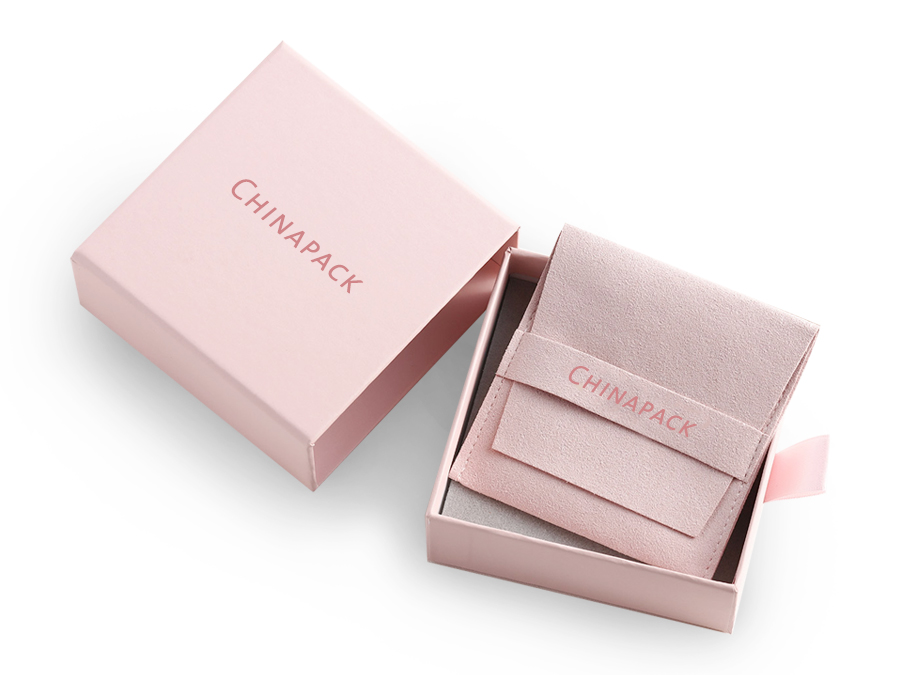 JDB009-2 pink drawer jewelry box