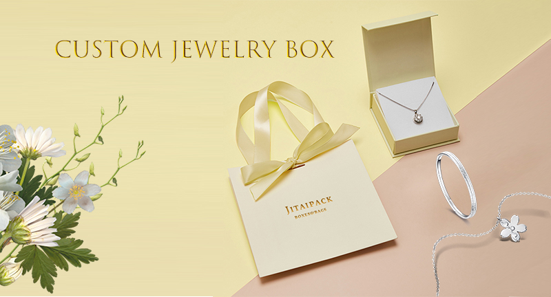 JFB026 yellow flap jewelry box