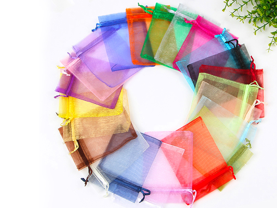 JPD029 organza jewellery pouch