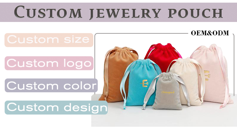JPD029 organza jewellery pouch