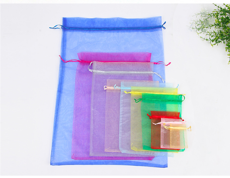 JPD029 organza jewellery pouch