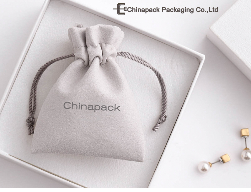 JPD033 grey jewellery pouch
