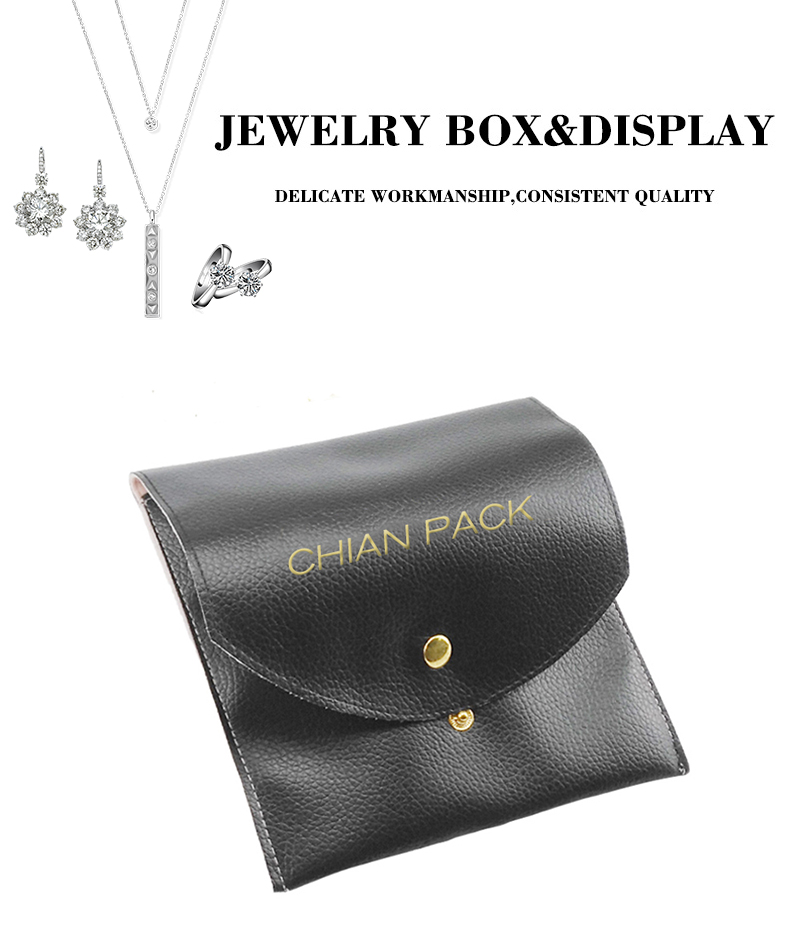 JPZ013 velvet jewellery zipper pouch